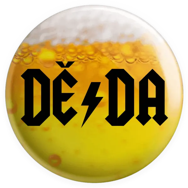 Placka Rockový děda - ACDC