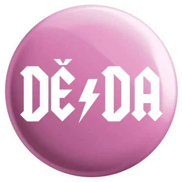 Placka Rockový děda - ACDC