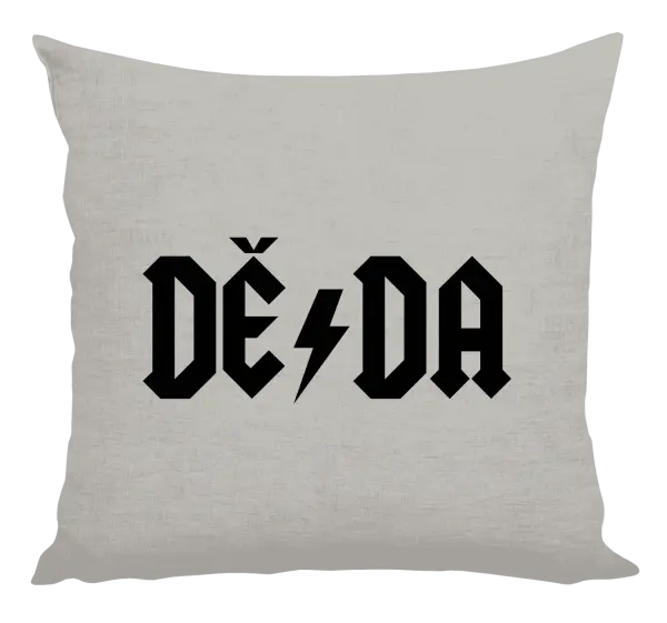 Polštář Rockový děda - ACDC