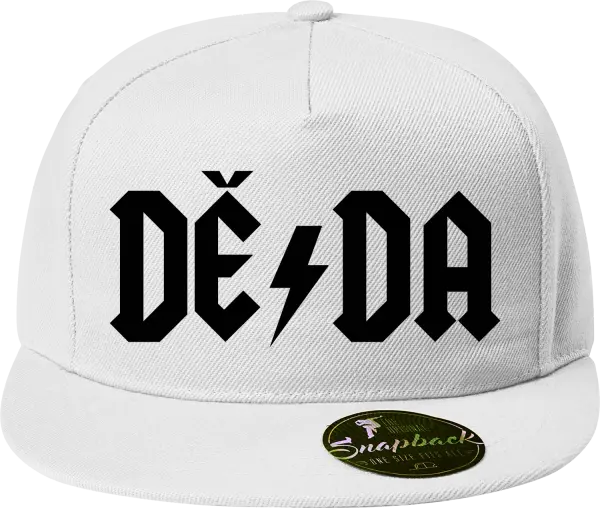 Snapback kšiltovka Rockový děda - ACDC
