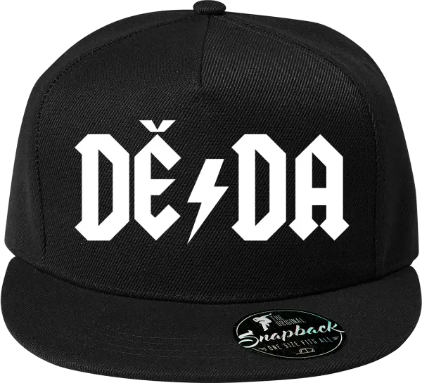 Snapback kšiltovka Rockový děda - ACDC
