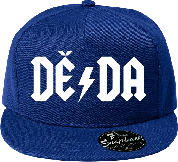 Snapback kšiltovka Rockový děda - ACDC