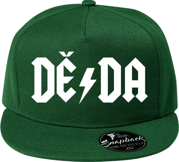 Snapback kšiltovka Rockový děda - ACDC