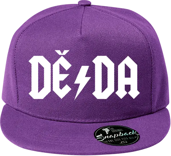 Snapback kšiltovka Rockový děda - ACDC