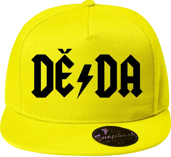Snapback kšiltovka Rockový děda - ACDC