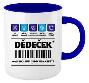 Hrnek Čárový kód - dědeček