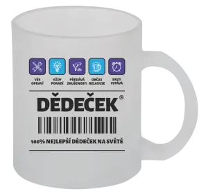 Hrnek Čárový kód - dědeček