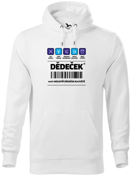 Pánská mikina Čárový kód - dědeček