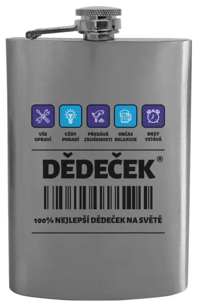 Placatka Čárový kód - dědeček