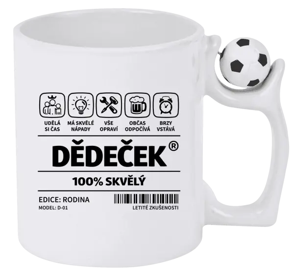 Hrnek Dědeček - čárový kód