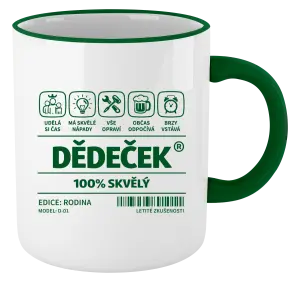 Hrnek Dědeček - čárový kód