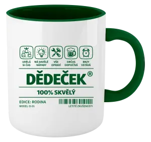 Hrnek Dědeček - čárový kód