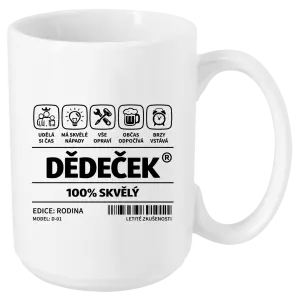Hrnek Dědeček - čárový kód