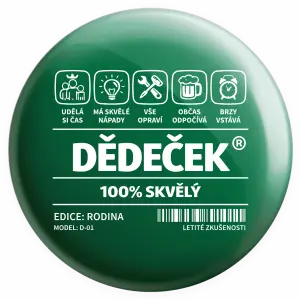 Placka Dědeček - čárový kód