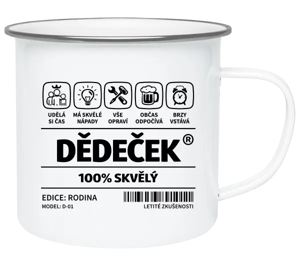 Plecháček Dědeček - čárový kód