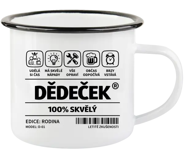 Plecháček Dědeček - čárový kód