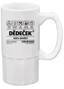 Půllitr Dědeček - čárový kód