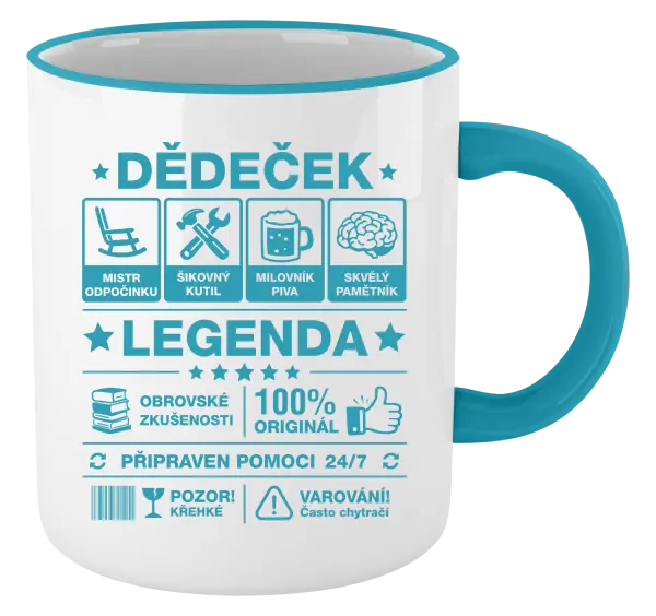 Hrnek Dědeček legenda