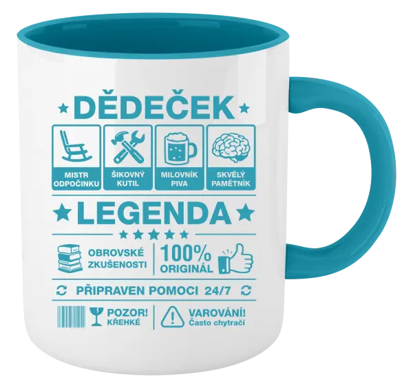 Hrnek Dědeček legenda