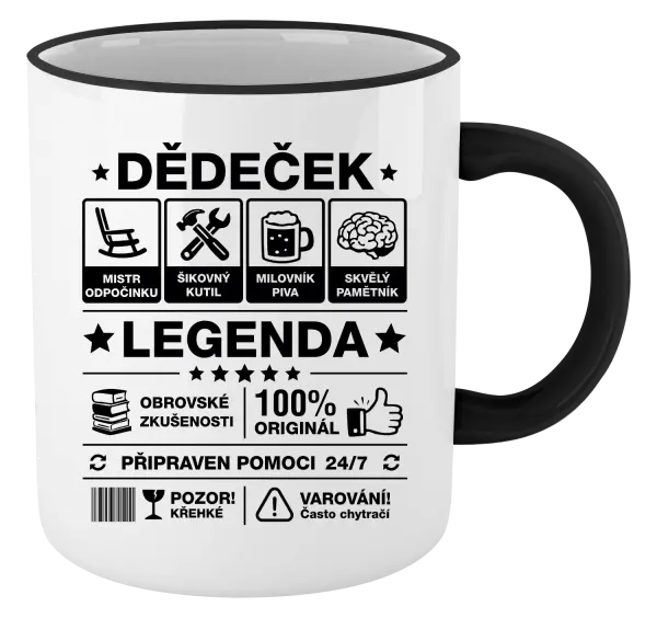 Hrnek Dědeček legenda