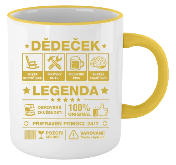 Hrnek Dědeček legenda