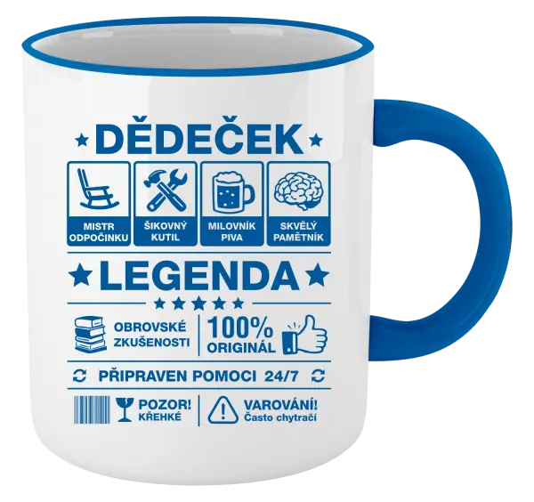 Hrnek Dědeček legenda