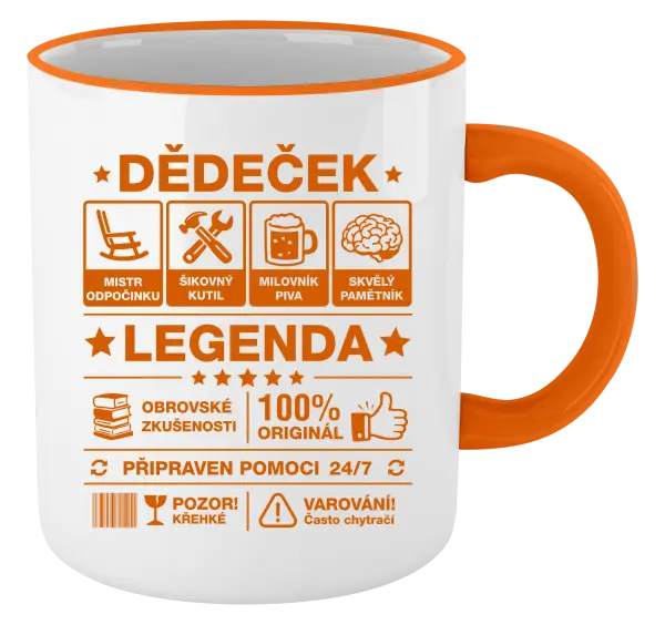 Hrnek Dědeček legenda
