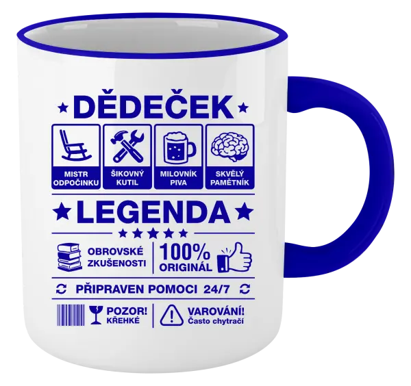 Hrnek Dědeček legenda