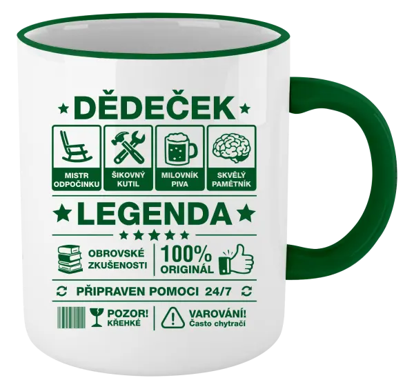Hrnek Dědeček legenda