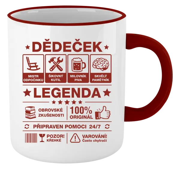 Hrnek Dědeček legenda
