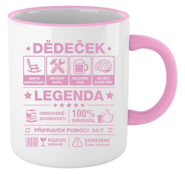 Hrnek Dědeček legenda