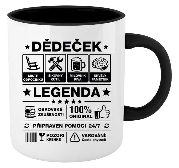 Hrnek Dědeček legenda