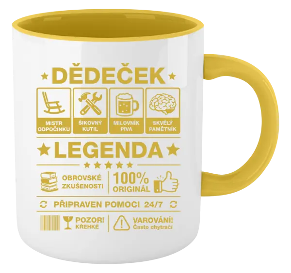 Hrnek Dědeček legenda