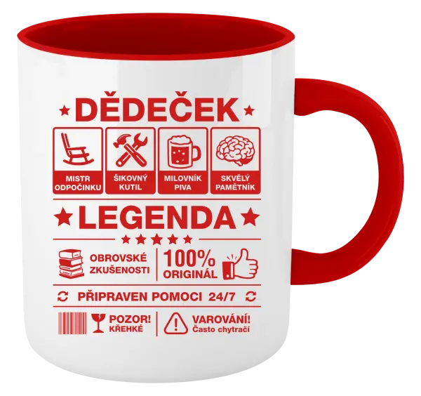 Hrnek Dědeček legenda