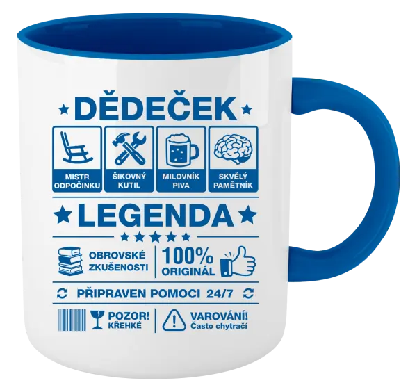 Hrnek Dědeček legenda