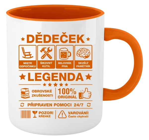 Hrnek Dědeček legenda