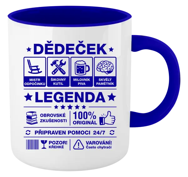 Hrnek Dědeček legenda