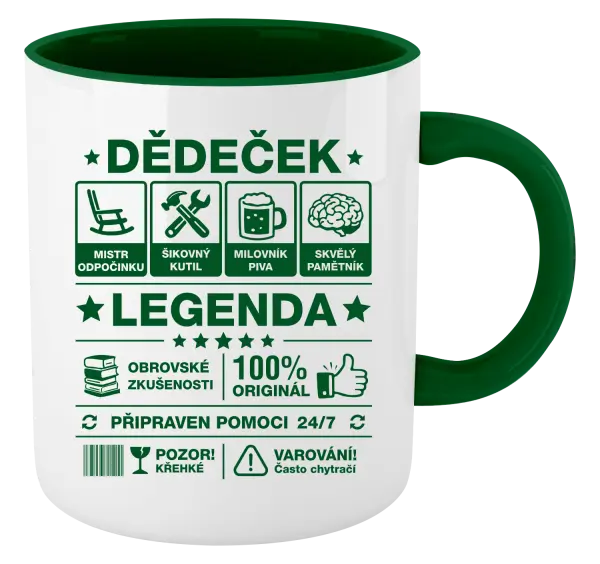 Hrnek Dědeček legenda