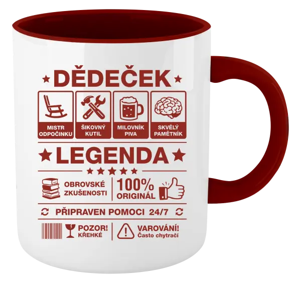 Hrnek Dědeček legenda