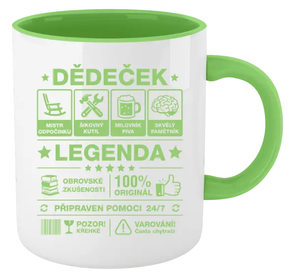 Hrnek Dědeček legenda