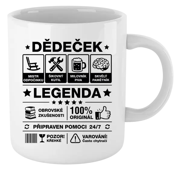 Hrnek Dědeček legenda