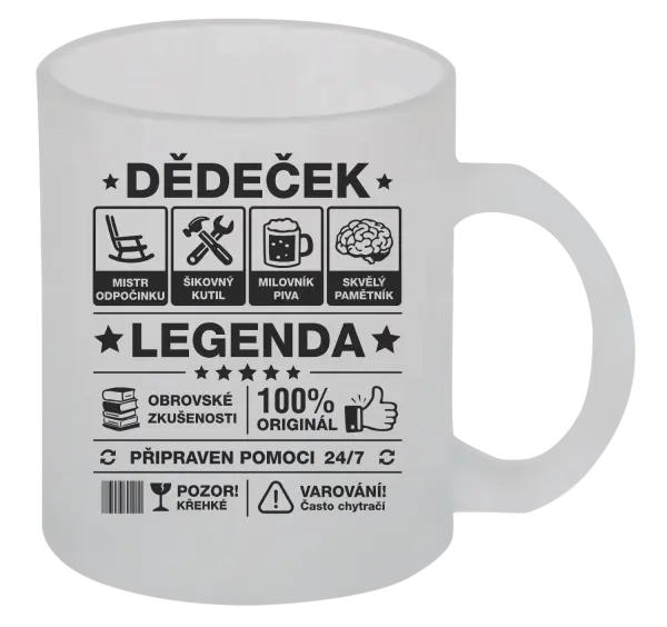 Hrnek Dědeček legenda