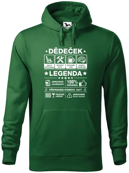 Pánská mikina Dědeček legenda