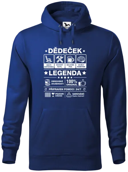 Pánská mikina Dědeček legenda