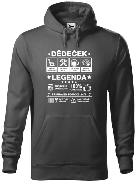 Pánská mikina Dědeček legenda