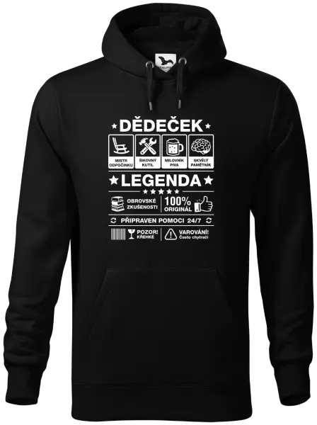 Pánská mikina Dědeček legenda