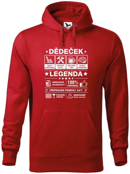 Pánská mikina Dědeček legenda