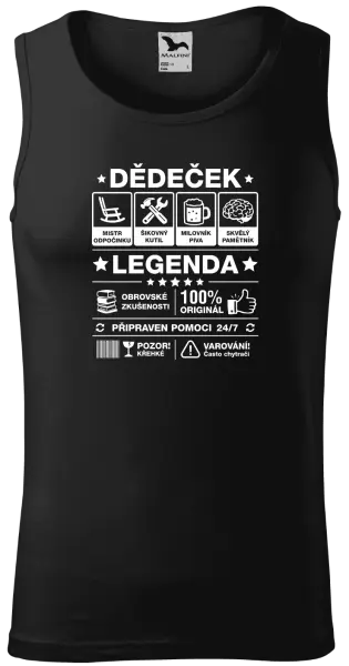 Pánské tílko Dědeček legenda
