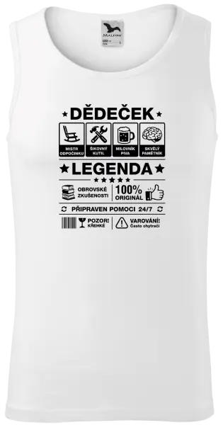 Pánské tílko Dědeček legenda