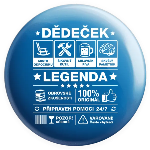 Placka Dědeček legenda